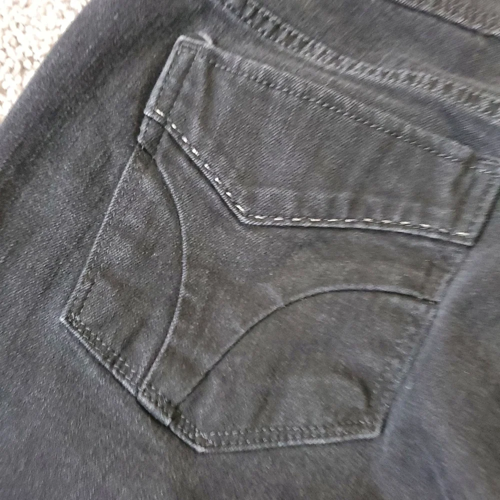 Levi's 505 Straight Leg Womens Black Jeans Size 12 Long